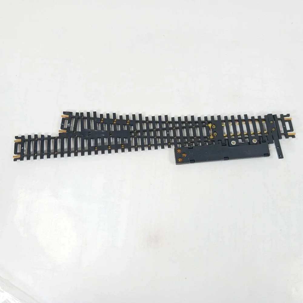 2 Atlas HO Scale Remote Left Hand Switch Track Brass Rail Model Railroad Turnout